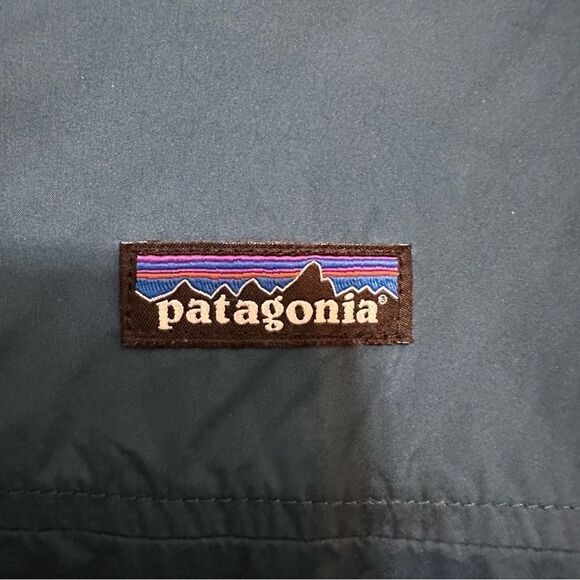 Patagonia Boys Everday Jacket Reversible Blue Teal Sherpa Lined Size 16-18 - Picture 4 of 8